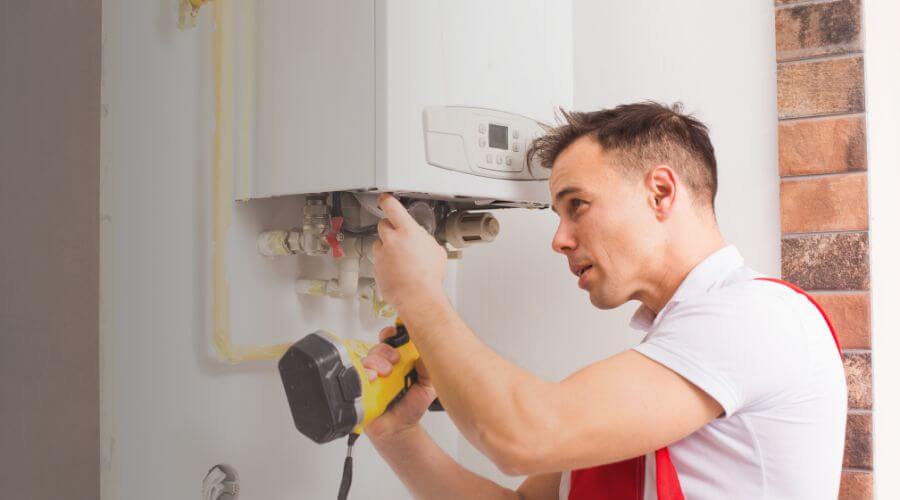 Local tankless water heater installation in Saronville, NE